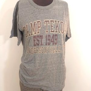 Camp Tekoa Hendersonville NC 1949 Gray Tee